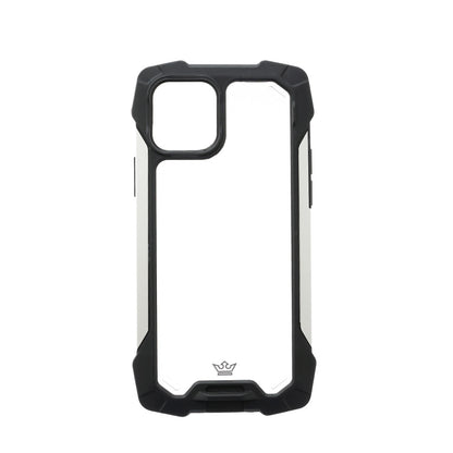 estuche clasico el rey impact 10 metros de proteccion apple iphone 12 pro max color negro / plateado DIGITALSHOP