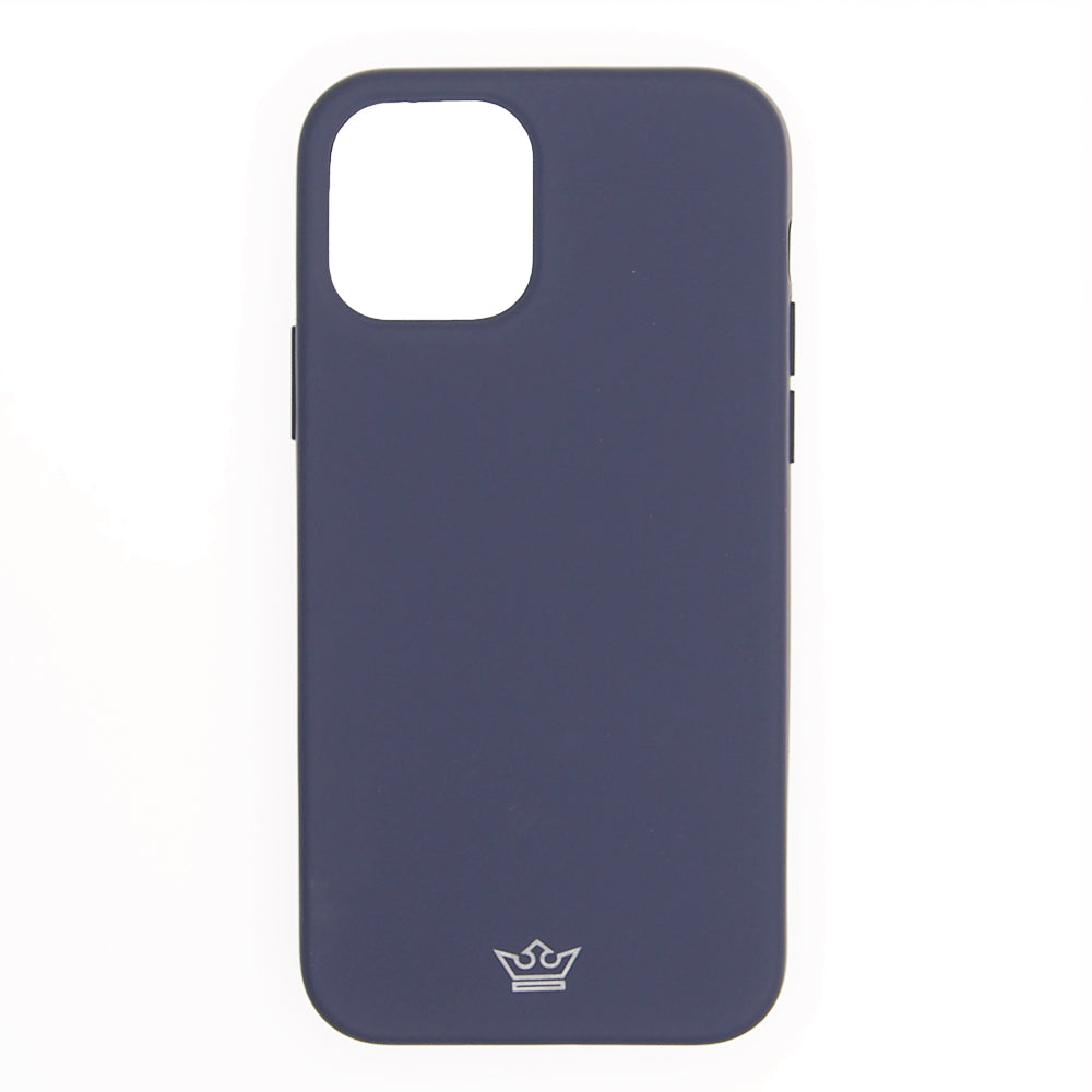 Estuches Silicon El Rey Silicon Apple Iphone 12 Pro Max Color Azul Marino