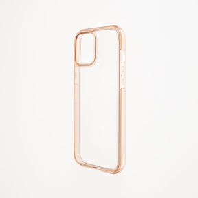 Estuches Clasico Spigen Transparente Marco Apple Iphone 12 Pro Max Color Rosado / Transparente