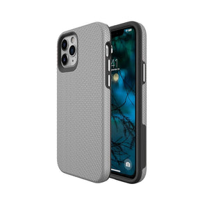 estuches clasico prodigee rockee silver apple iphone 13 pro max color gris