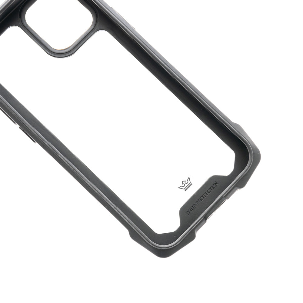 Estuche clasico el rey impact 10 metros de proteccion apple iphone 13 pro max color negro