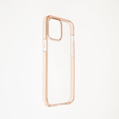 Spigen classic transparent frame cases for Apple iPhone 13 Pro Max pink/transparent color