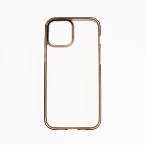 estuches clasico spigen transparente marco apple iphone 13 pro max color gris / transparente