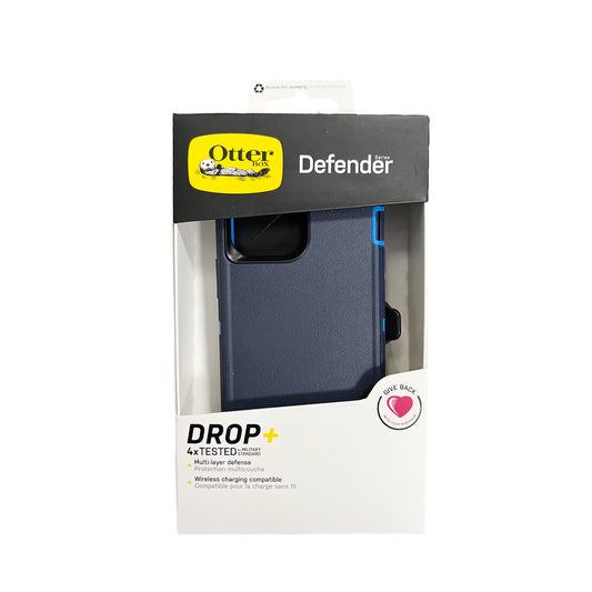 otterbox defender apple iphone 13 pro protective case blue color