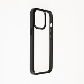 estuches clasico spigen transparente marco apple iphone 13 pro color negro / transparente