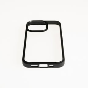 estuches clasico spigen transparente marco apple iphone 13 pro color negro / transparente