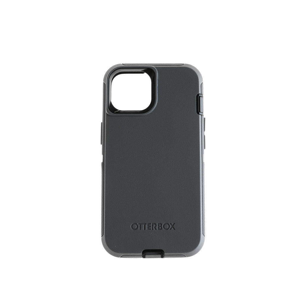 estuche proteccion otterbox defender apple iphone 14 color gris / negro