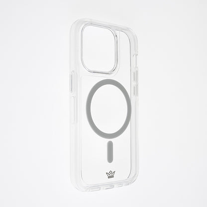 Estuche magsafe el rey symmetry con magsafe apple iphone 14 plus color transparente