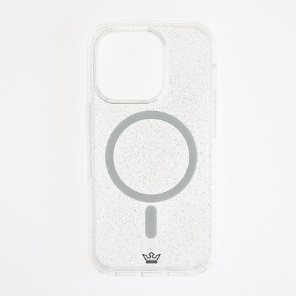 Estuche magsafe el rey symmetry con magsafe apple iphone 14 pro color transparente