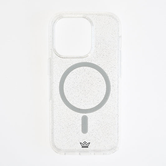Estuche magsafe el rey symmetry con magsafe apple iphone 14 pro color transparente