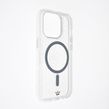 Estuche magsafe el rey symmetry con magsafe apple iphone 14 pro color transparente