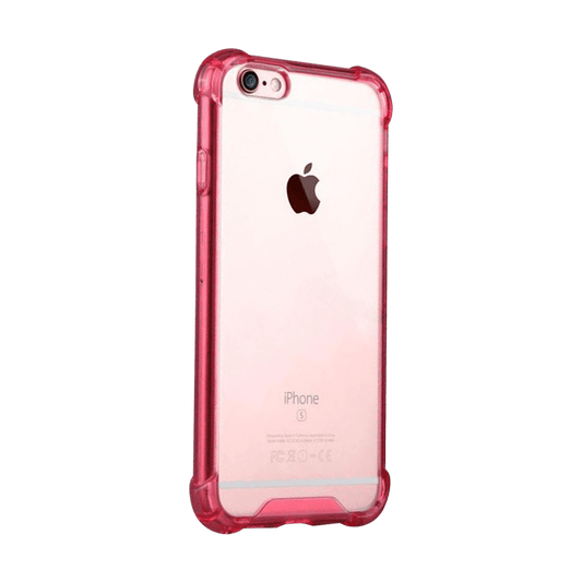 Estuche proteccion el rey hard case reforzado apple iphone 6 color rosado