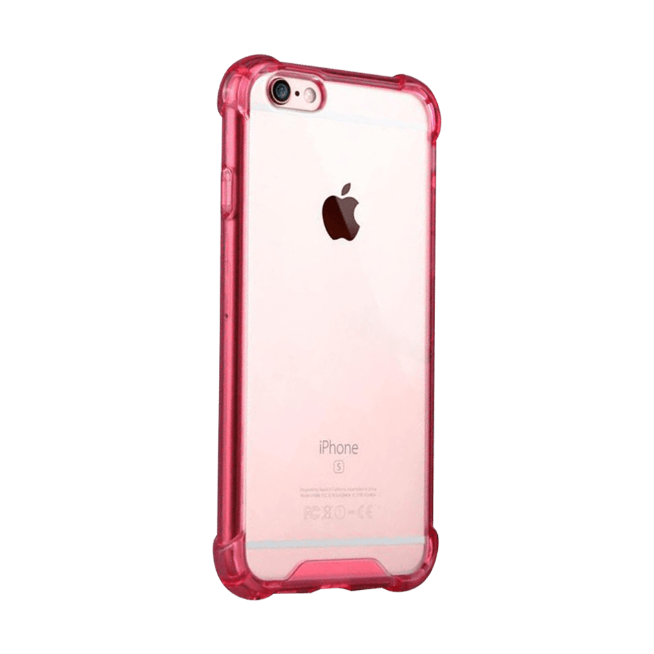 Estuche proteccion el rey hard case reforzado apple iphone 6 plus color rosado