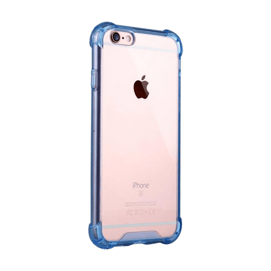 Protective case the king hard case reinforced apple iphone 6 plus blue color