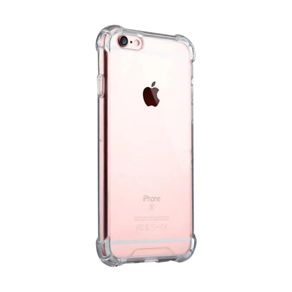 estuche proteccion el rey hard case reforzado apple iphone 6 plus color transparente DIGITALSHOP