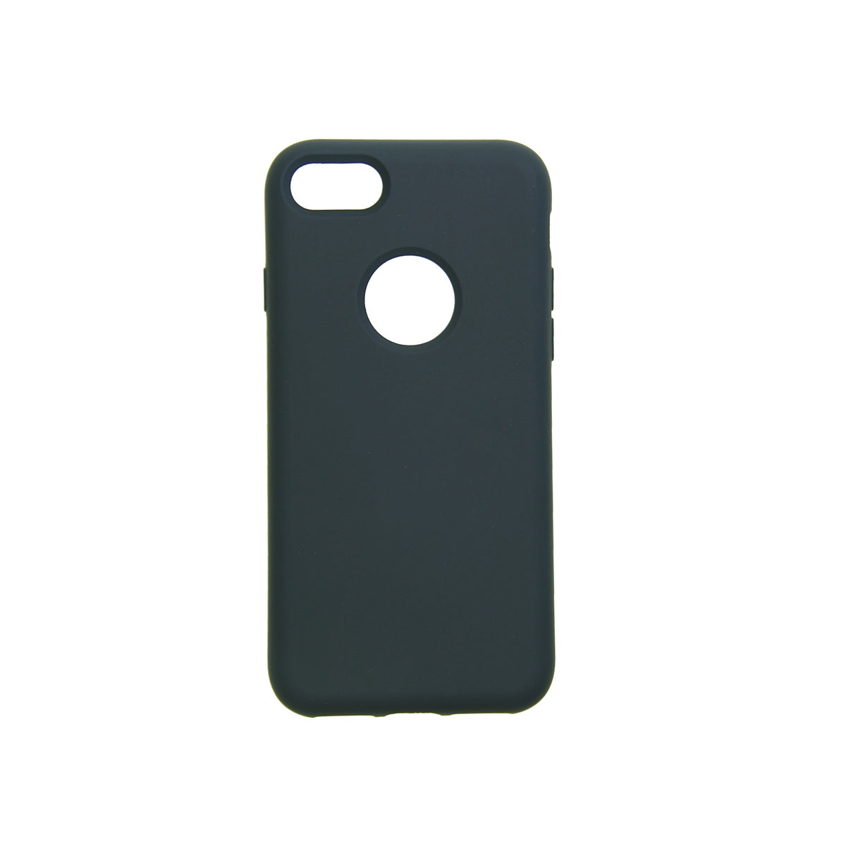 Estuches Silicon El Rey Silicon Apple Iphone 6 Plus Color Negro