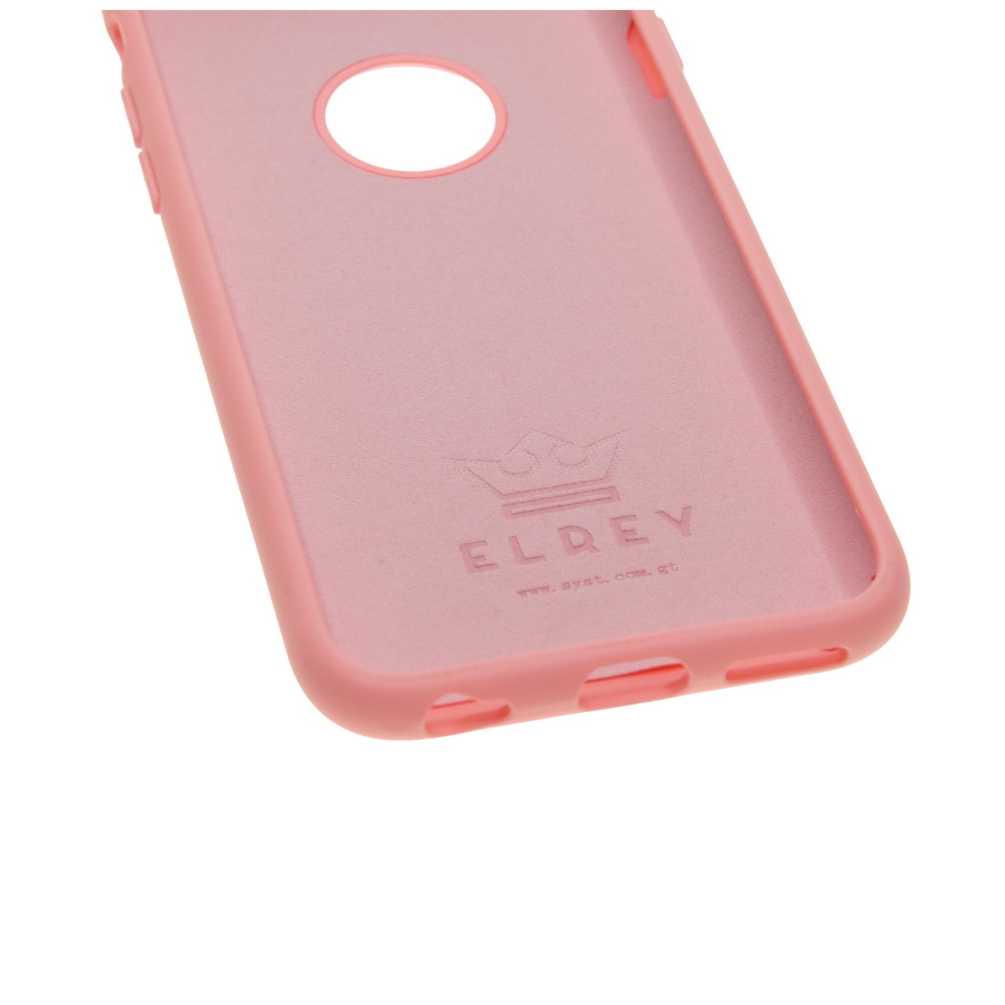 estuche silicon el rey silicon apple iphone 6 plus color rosado DIGITALSHOP