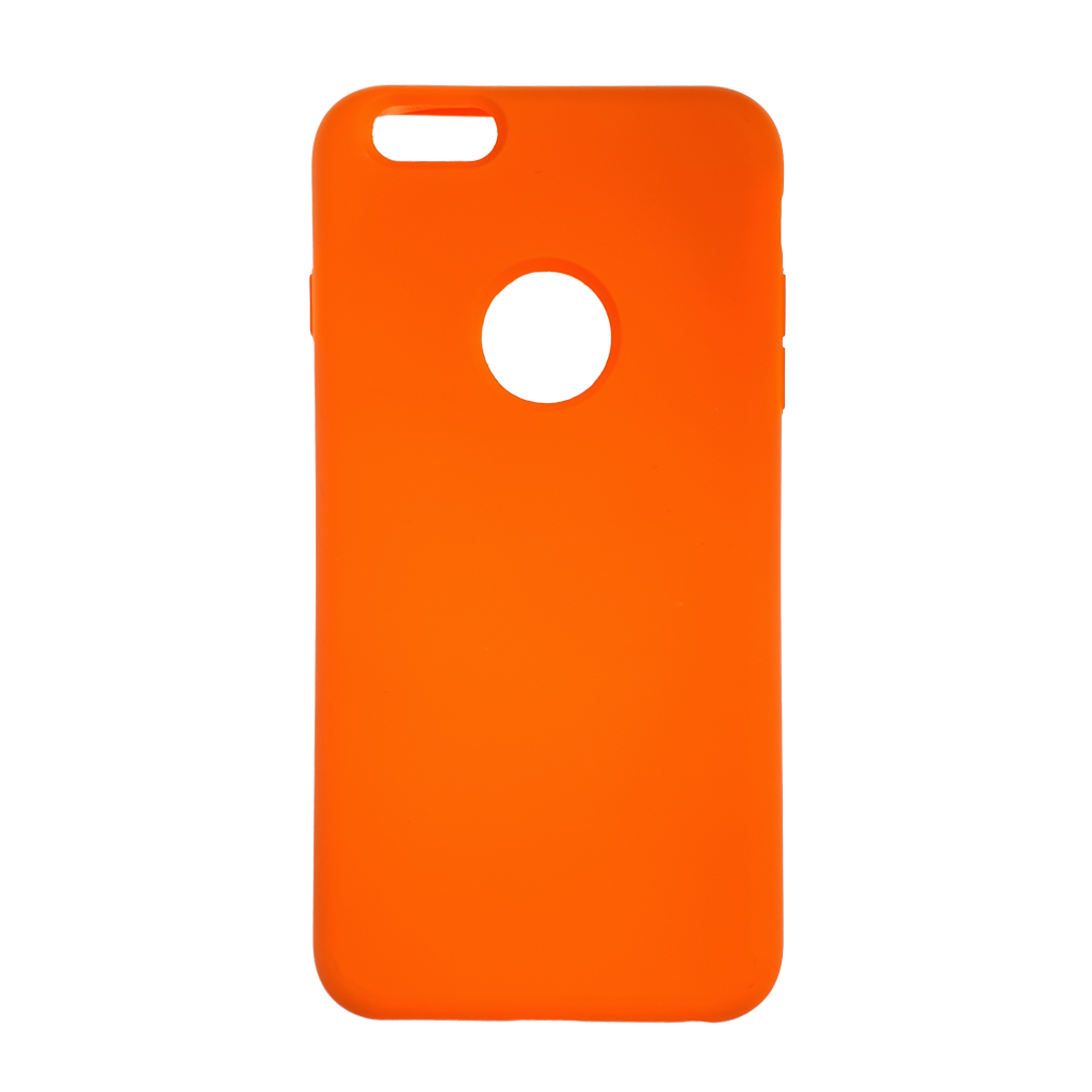 estuche silicon el rey silicon apple iphone 6 plus color naranja DIGITALSHOP