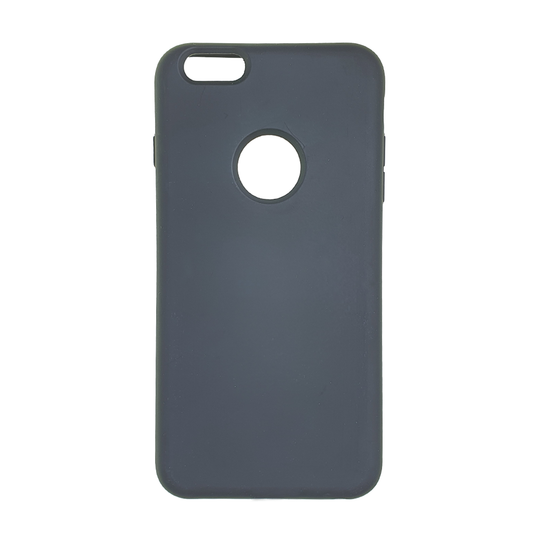 Estuche silicon el rey silicon apple iphone 6 plus color gris