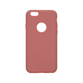 Estuches Silicon El Rey Silicon Apple Iphone 6 Color Rosado