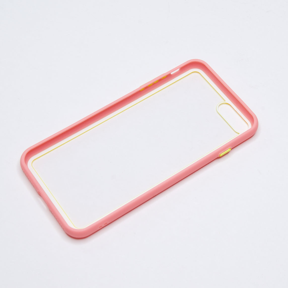 Estuches Transparente El Rey Apple Iphone 7 ,  Iphone 8 Color Rosado / Transparente