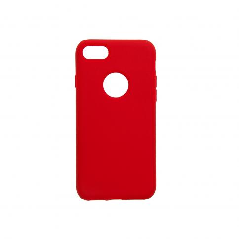Estuche silicon el rey silicon apple iphone 7 plus ,  iphone 8 plus color rojo