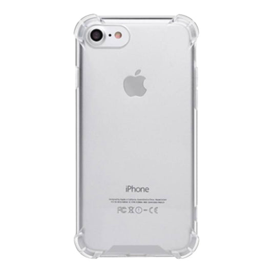 Estuche proteccion el rey hard case apple iphone 7 ,  iphone 8 ,  iphone se color transparente