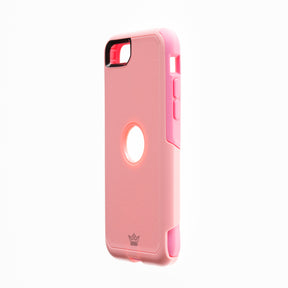 estuches clasico el rey commuter apple iphone se color rosado