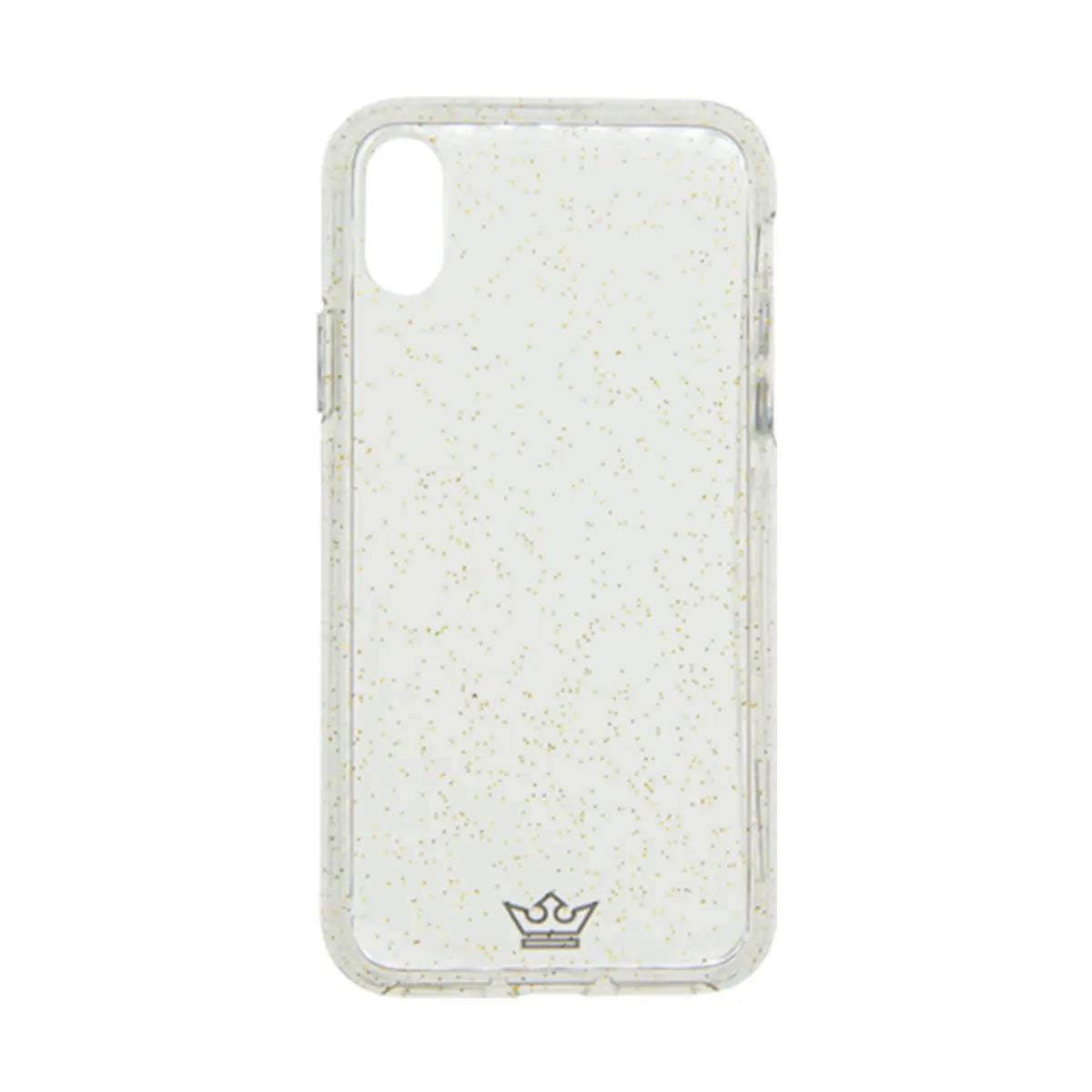 estuche clasico el rey glitter apple iphone x color transparente DIGITALSHOP