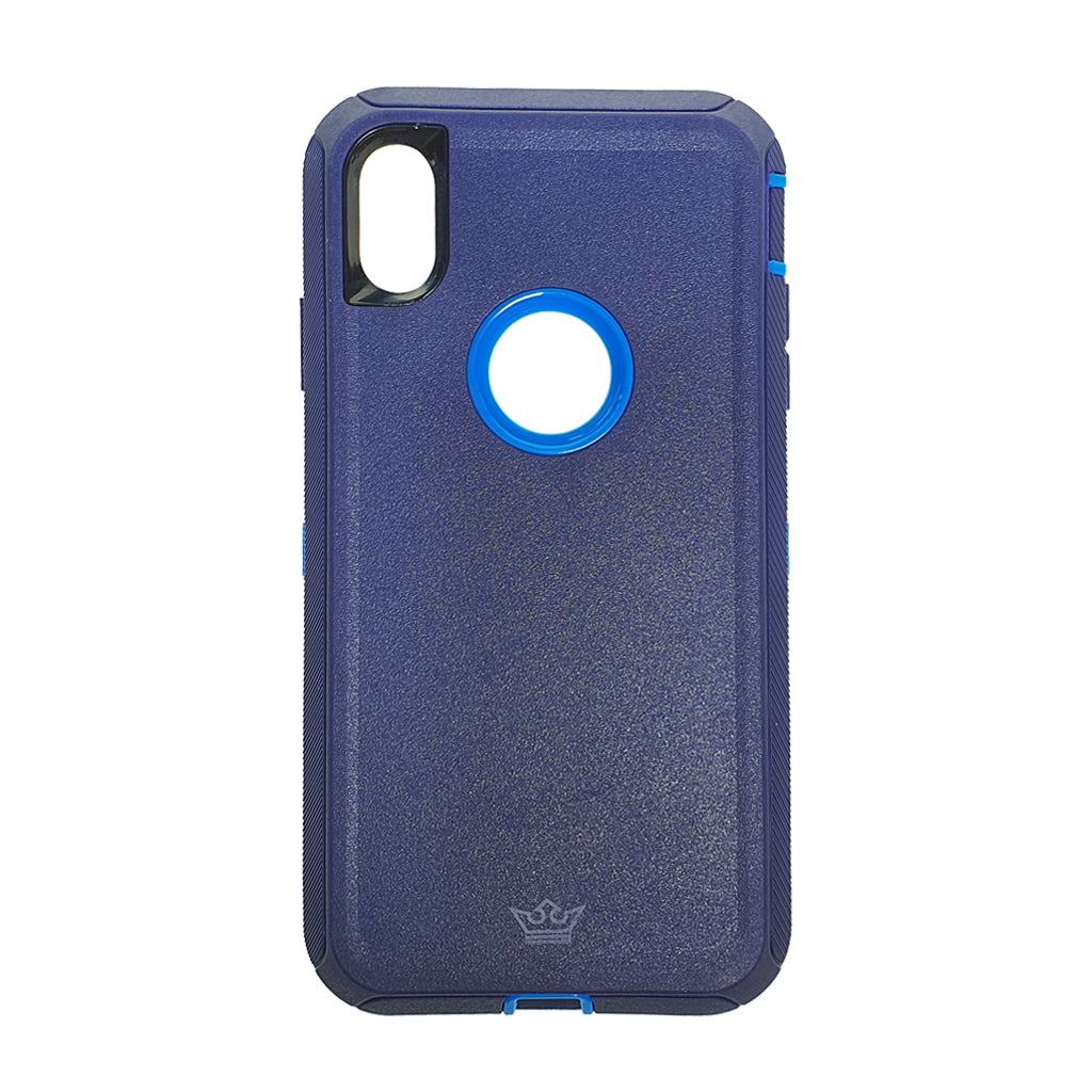 Estuches Proteccion El Rey Defender Apple Iphone Xs Max Color Azul