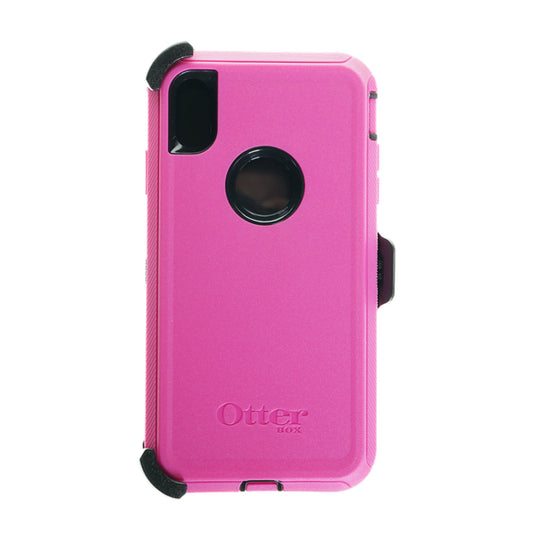 Case OtterBox Defender | iPhone XS Max | Rosado/Negro