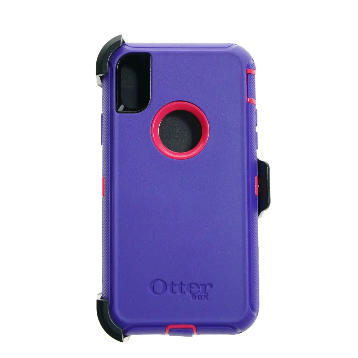 estuche proteccion otterbox defender apple iphone xs max color morado / rosado DIGITALSHOP