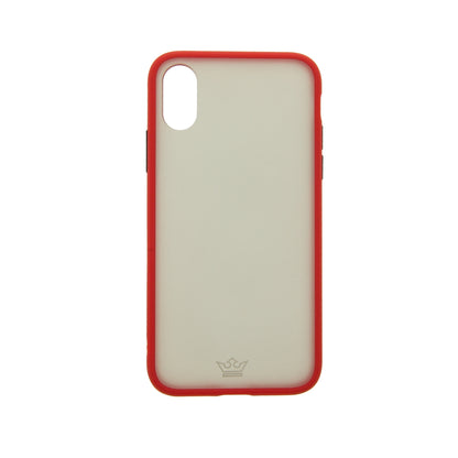 estuche proteccion el rey hard case marcohumo apple iphone xs max color rojo DIGITALSHOP