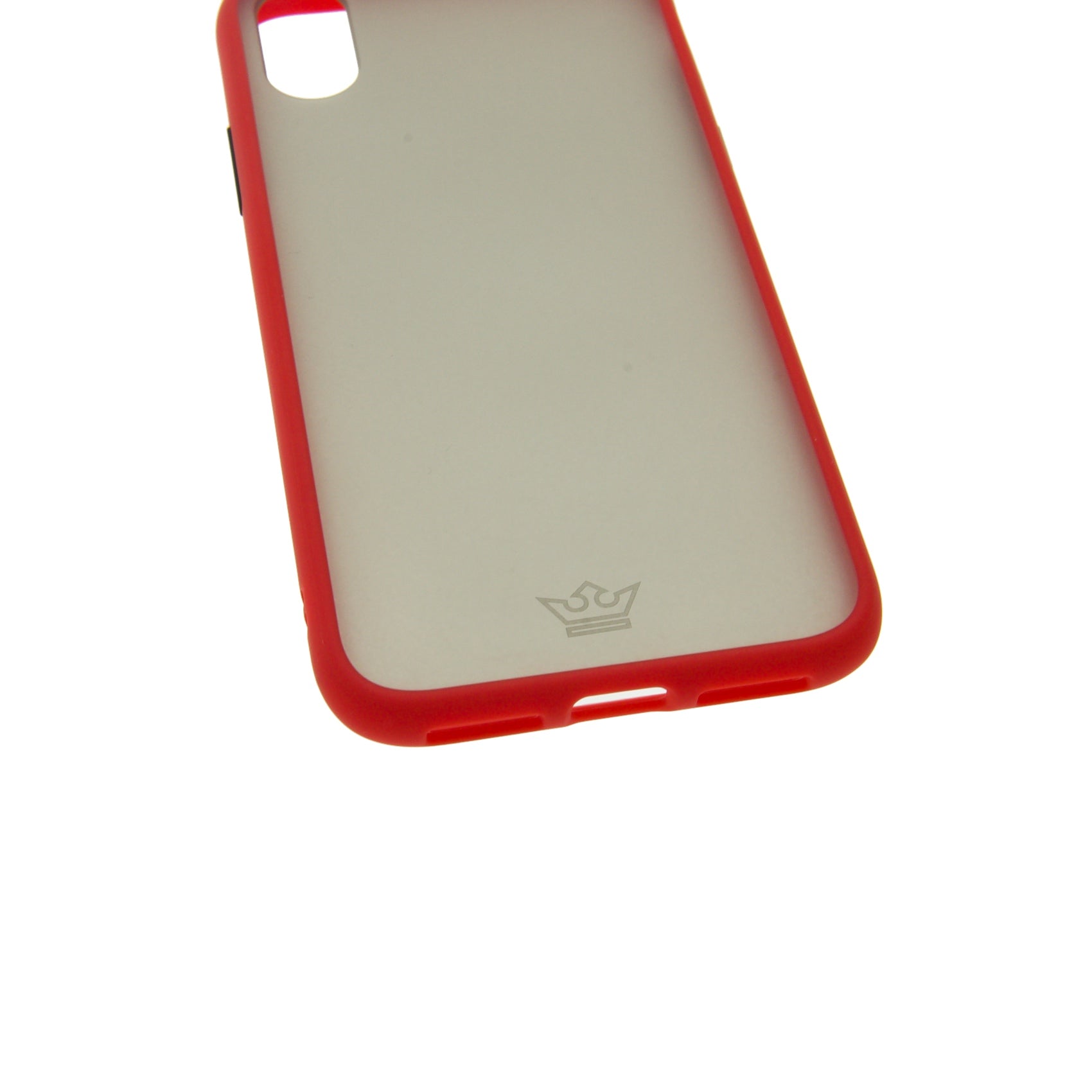 estuche proteccion el rey hard case marcohumo apple iphone xs max color rojo DIGITALSHOP