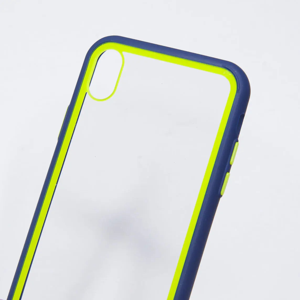 estuche transparente el rey apple iphone xs max color azul / transparente DIGITALSHOP