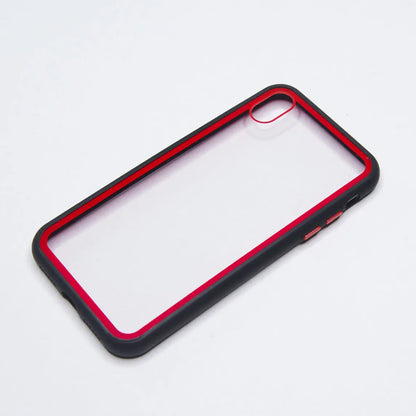 estuche transparente el rey apple iphone xs max color negro / transparente DIGITALSHOP