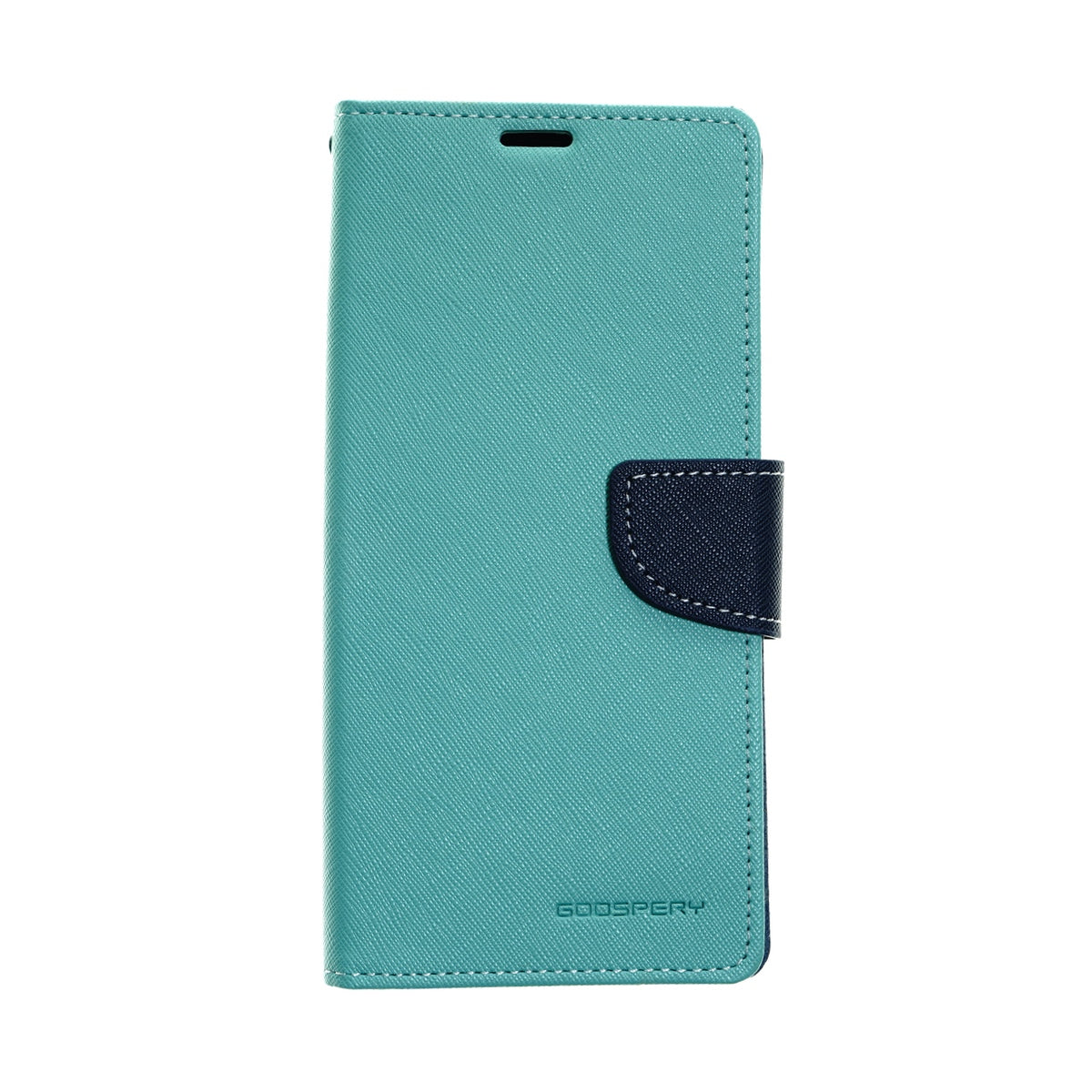 Estuches Carteras Goospery Fancy Diary Apple Iphone X Color Turquesa /Azul Marino