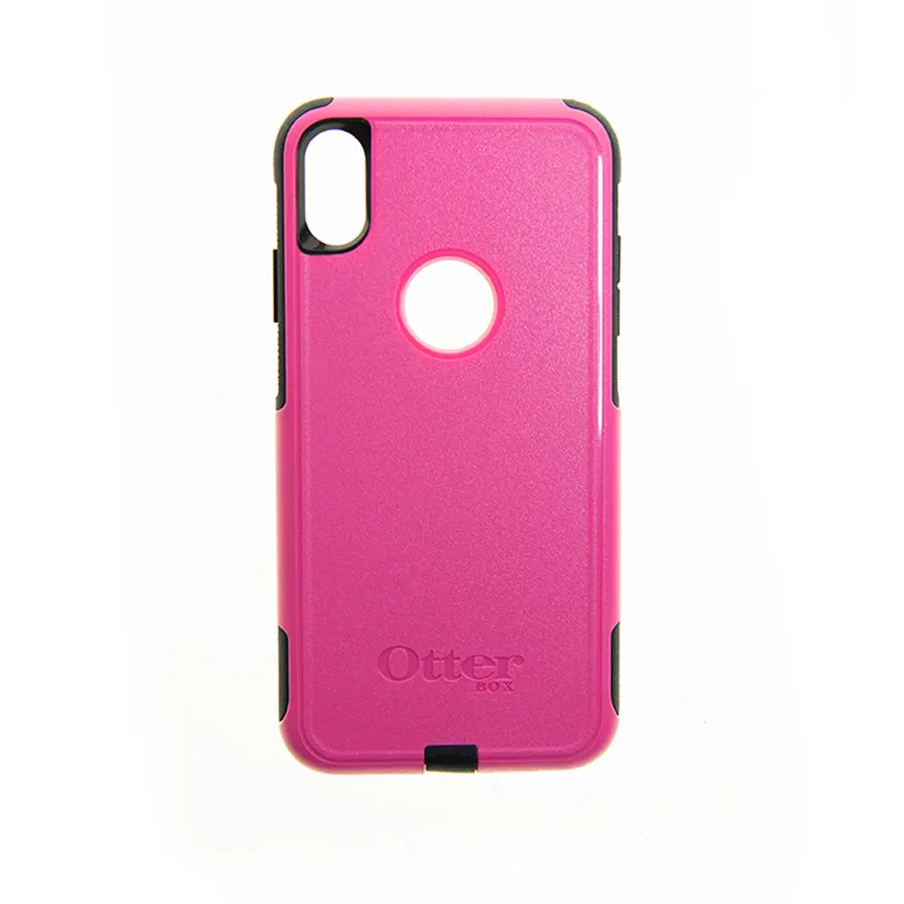 estuche clasico otterbox commuter apple iphone xs max color rosado / negro DIGITALSHOP