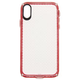 Estuches Proteccion El Rey Anigma Caidas De 2 10 Mts Apple Iphone Xs Max Color Rojo / Transparente