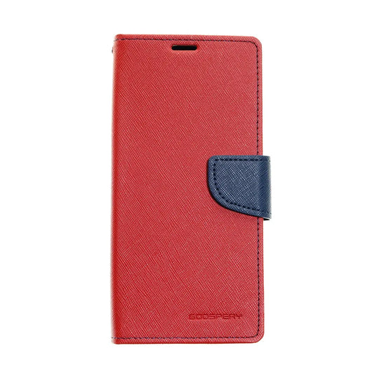 estuche carteras goospery fancy diary apple iphone xs max color rojo / azul marino DIGITALSHOP