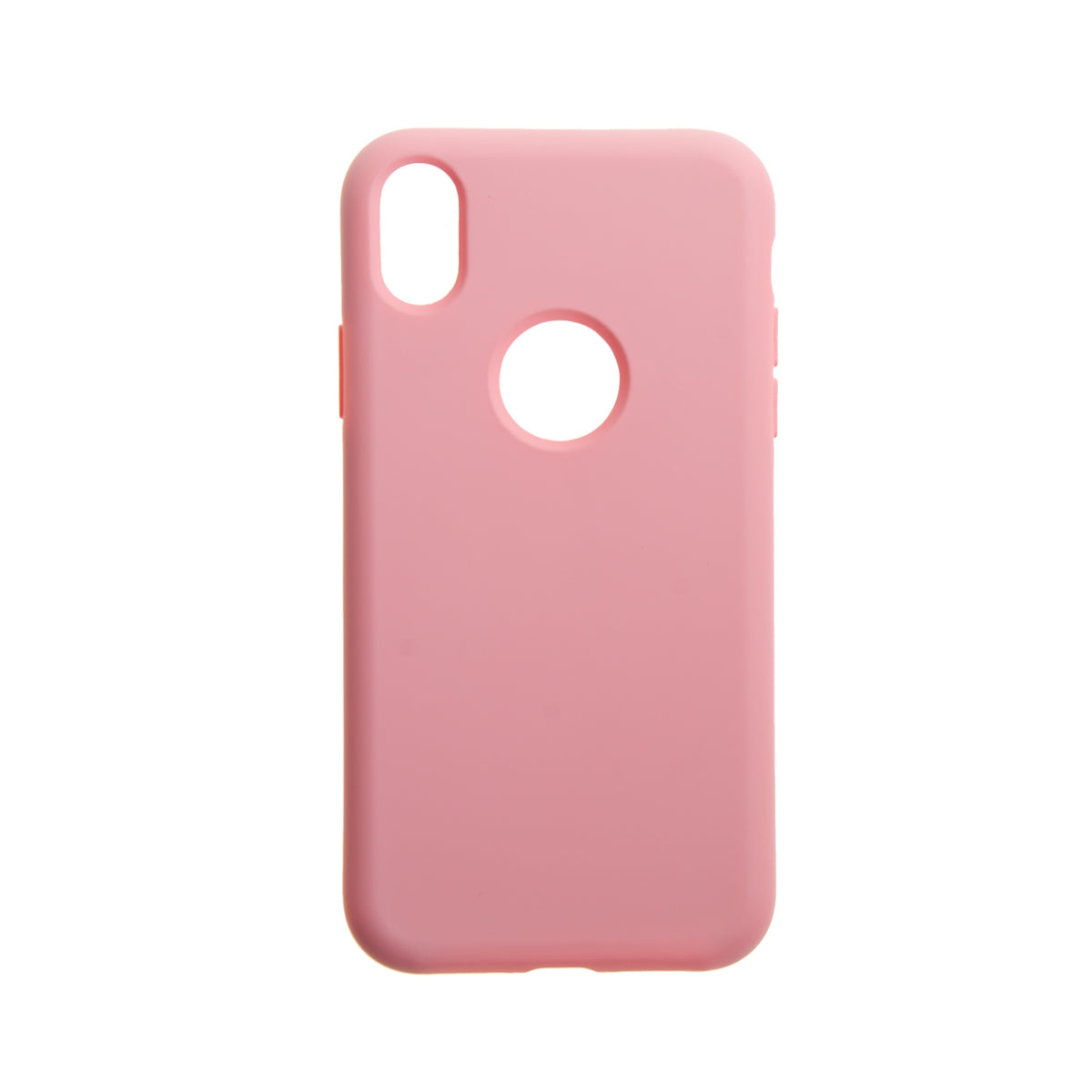 Estuches Silicon El Rey Silicon Apple Iphone Xs Color Rosado