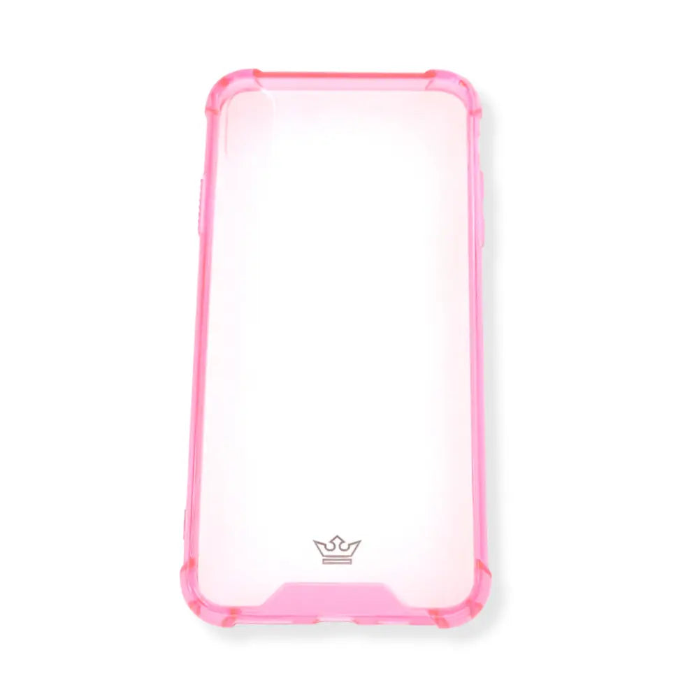 estuche proteccion el rey hard case reforzado apple iphone xs max color rosado DIGITALSHOP