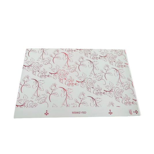 Lamina back side lensun film ppda deluxe rose red color