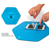 Herramienta lensun pad otropara instalacion hexagonal color azul