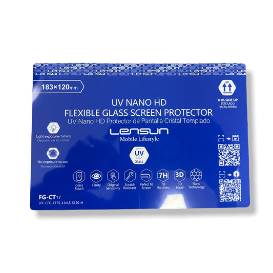 Protector Pantalla lensun nanotech film nano flexible self restore uv healing curve transparente DIGITALSHOP