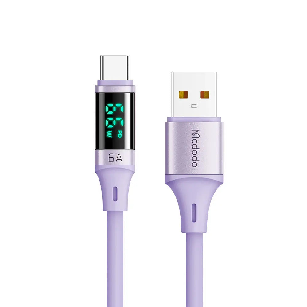 Cable Mcdodo Adaptador Usb A Lightning 1.2M Pd Digital Hd Morado DIGITALSHOP