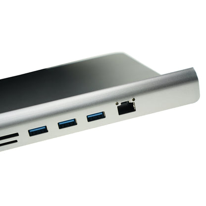 Accesorio apple trabajo mousem pad aluminio color gris oscuro