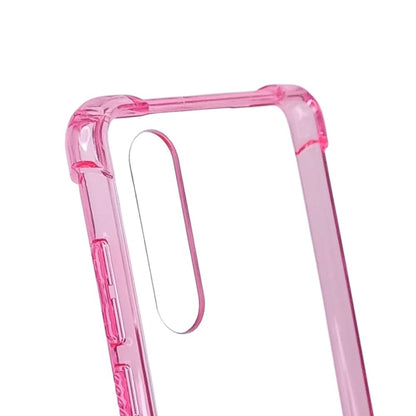 Estuche proteccion el rey hard case reforzado huawei p30 color rosado