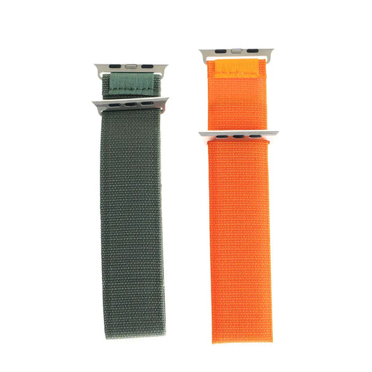 Accesorio El Rey Pulsera Alpine Bucle Pack 2 Unidades Apple Watch 38 / 40 / 41 Mm Verde / Naranja DIGITALSHOP