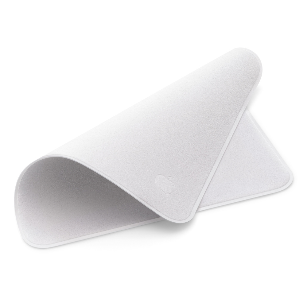 Apple tool cleaning polishing cloth grey color